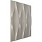Ekena Millwork 19 5/8in. W x 19 5/8in. H Willow EnduraWall Decorative 3D Wall Panel Covers 2.67 Sq. Ft. WP20X20WWBAL - alternate 6